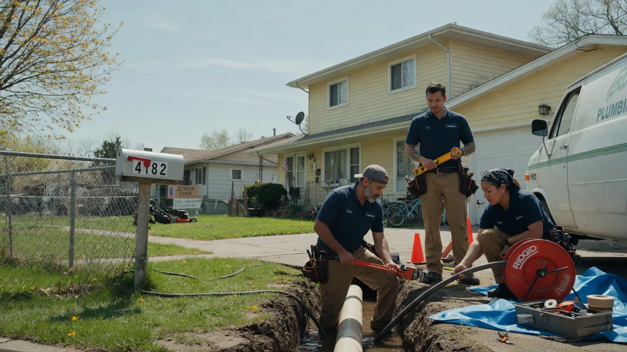 Gas Line Repair in Elmwood Park, IL near me